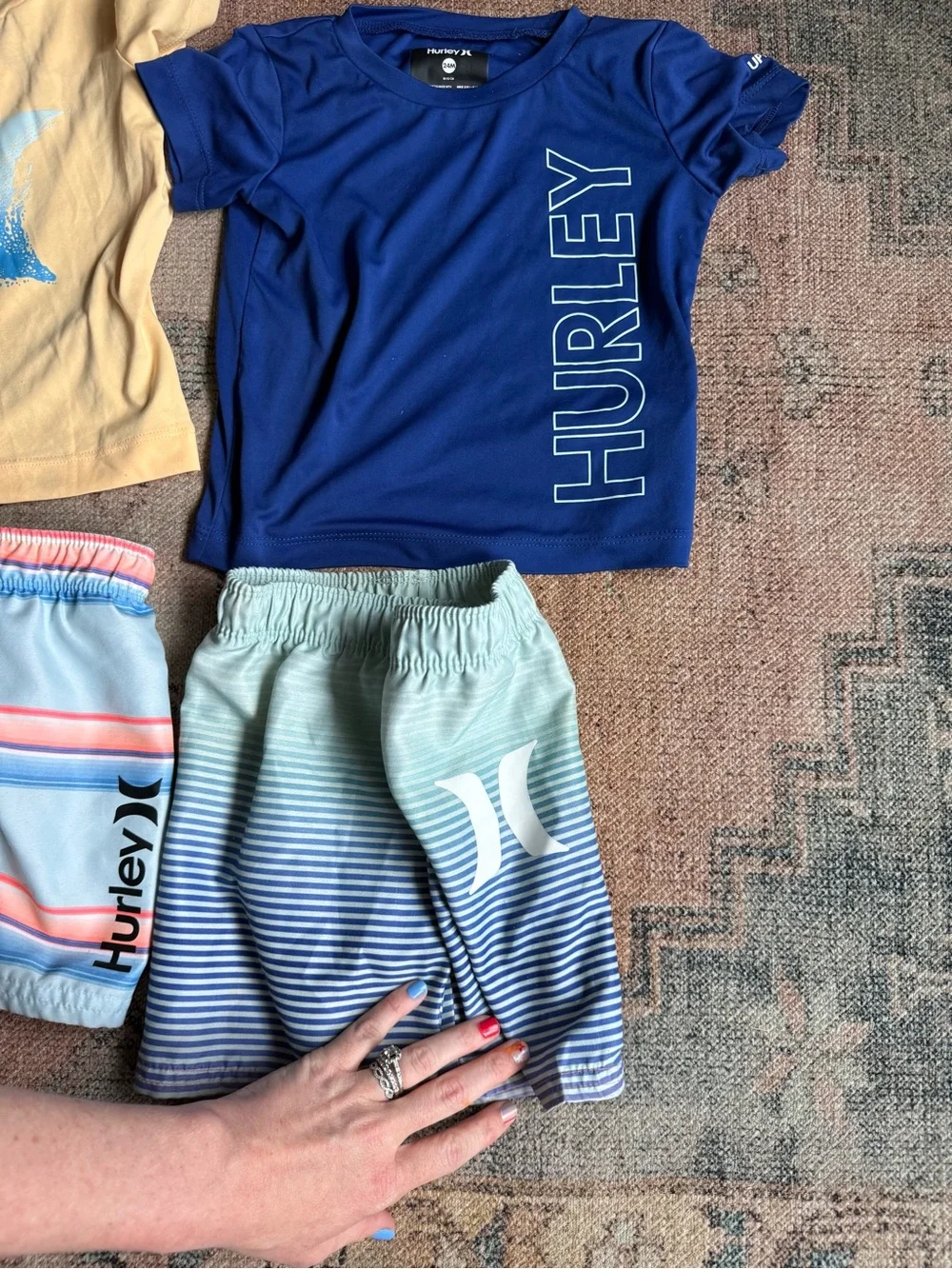 5 Toddler Boy Swimsuits - Size 2T